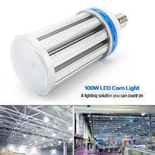 E40 LED Corn Light 100W 120W 140W High Bay Led Lamp Corn Bulb Outdoor Street Lights for Warehouse Square Factory Cold White 2024 - buy cheap
