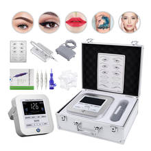 Máquina de maquillaje permanente para cejas, dispositivo Digital profesional, juego de pluma, CTD003, envío rápido por DHL 2024 - compra barato