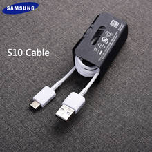 Кабель S10 для быстрой зарядки и передачи данных, USB 3,1, 100 см, для Galaxy S20, S10, S9, S8 Plus, A21, A31, A41, A51, A71 2024 - купить недорого