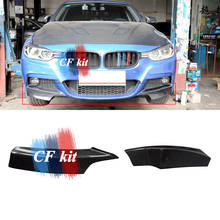 CF Kit Real Carbon Fiber Front Splitter Bumper Spoiler MT For BMW F30 F31 M Tech Car Styling 2024 - buy cheap