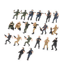 20 штук 1/43 Армия Военные Модели экшен-фигурка модель People игрушка 2024 - купить недорого