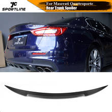 Carbon Fiber / Rear FRP Trunk Spoiler Wing Lip for Maserati Quattroporte Sedan 2013 - 2016 2024 - buy cheap