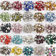 Wholesale Big pack Crystal Non Hot Fix Rhinestone Flatback Glass Strass For Nail Art Decorations 2024 - buy cheap