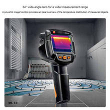 Termômetro termovisor infravermelho testo 868 original, assistente à escala de câmera, câmeras com imagem térmica 2024 - compre barato