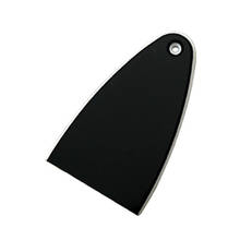 Placa de cubierta de varilla de braguero de plástico negro, 2 uds., para bajo, piezas de repuesto de guitarra, accesorios de guitarra 2024 - compra barato