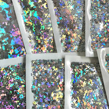 Assorted Laser Silver Glitter Flakes Nail Art DIY Resin Mold Sequins Stuff Decor Phone Case Shaker Fillings Sparkle Paillett 2024 - buy cheap