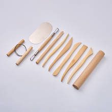10Pcs/Set Carving Crafts Wooden Clay Sculpture Knife Pottery Sharpen Modeling Little Figurines Pottery Tools 2024 - buy cheap