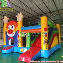 Yard Durable Funny Inflatable Clown Theme Combos Jumping Castle Bounce House Jumper With Slide 2024 - buy cheap