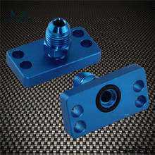 2Pcs Fuel Rail Adapter With AN6 Tail Fits For Honda Civic DC2 D15 D16 B16A B18C Black / Blue 2024 - buy cheap