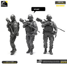 1/35 resina figura modelo kit eua. Seals sniper soldado auto-montado loo-02 2024 - compre barato