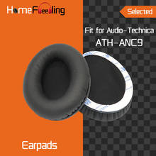 Homefeeling-almohadillas para auriculares, para Audio TECHNIC ATH ANC9, ATH-ANC9, cubiertas de cojines, almohadillas de terciopelo, reemplazo 2024 - compra barato