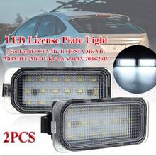 2pcs LED Number License Plate Light for Ford FOCUS MK II FIESTA MK VII MONDEO MK IV KUGA S-MAX 2008-2019 2024 - buy cheap