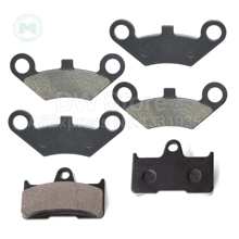 Pastilha de freio semi metálica, 4 peças, frente e verso, para cf moto cf500 500cc 600 600cc x5 x6 x8 u5 atv utv shinoy 2024 - compre barato