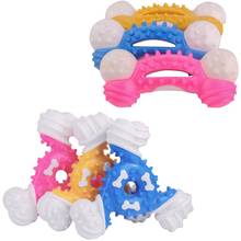 Pet Molar Bite Toy Safe TPR Dog Chew Toys Puppy Cleaning Teeth Interactive Training Biting Toy Pets Oral Care Teething Toys 2024 - buy cheap