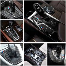 Car Control Gear Shift Panel Cover Accessories For BMW 1 2 3 5 7 Series X3 X4 X5 X6 F30 F10 F15 F16 F34 F07 F01 E70 E71 E60 G30 2024 - buy cheap