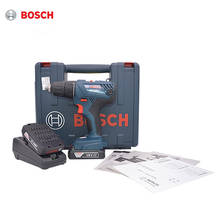 Bosch-taladro eléctrico de mano con batería de litio para el hogar, taladro de pistola recargable, herramienta de destornillador eléctrico multifunción, 18V, GSR180-LI 2024 - compra barato