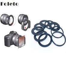 Anillo adaptador de filtro cuadrado de cámara, anillo de Metal de aluminio, adaptador de lente para Cokin Serie P 49 52 55 58 62 67 72 77 82mm, soporte de filtro 2024 - compra barato