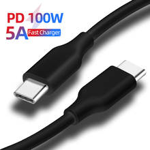 USB Type C to USB C Cable for Samsung S10 Note 10 PD 100W Fast Charging 5A USB C Charger Data Transfer Cable for MacBook Pro 2024 - buy cheap