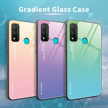 For OnePlus Nord 5G N10 N100 Case Hard Tempered Glass fashion Gradient Protective Back Cover case For One Plus Nord N100 N10 5G 2024 - buy cheap