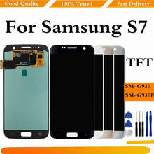 LCD For Samsung S7 G930 SM-G930 LCD Display Screen Touch Screen Digitizer For Samsung S7 G930F Display Screen Replacement Frame 2024 - buy cheap