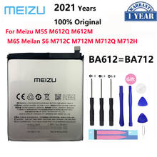 100% Original 3000mAh Battery For Meizu M5S 5S BA612 M612Q M612M BA712 M6S  6S Meilan S6 M712C/H/Q/M Phone Batteries Bateria 2024 - buy cheap