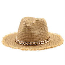 Простой Одежда высшего качества Мужские Женские соломенные шляпы от солнца пляжные шляпы с широкими полями Складная крышка большой кости мужские размера плюс Летняя женская фетровая шляпка шерстяная Pannama шляпа 2024 - купить недорого