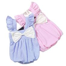 Summer Baby Girls Rompers Ruffles Princess Baby Clothing Bebe Roupas Newborn Baby Clothes Infant Overalls Summer Baby Outfit 2024 - buy cheap