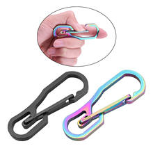 Stainless Buckle Carabiner Keychain Key Ring Clip Hook Bottle Opener Portable 2024 - buy cheap
