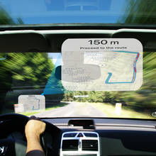Hud-película refletora de carro para consumo de combustível, alerta de condução, tela de projetor com visão frontal 2024 - compre barato
