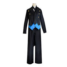 Anime Black Butler 2 Kuroshitsuji Sebastian Michaelis Cosplay Costume Unisex Swallowtail Uniform Halloween Carnival Party Suit 2024 - buy cheap