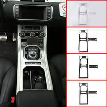 For Land Rover Range Rover Evoque 2012-2018 Center Console Gear Panel ABS Chrome Decorative Cover Trim Interior accessories 2024 - buy cheap