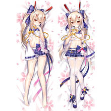 MMF Dec. 2019 bilan hangxian azur lane atago anime key roles IJN Ibuki KMS Z46 & Belfast pillow cover Dakimakura body pillowcase 2024 - buy cheap