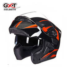 GXT Motorcycle Helmet Double Visors Full Face Moto Helmet Racing Motorbike Flip Up Helmet  Doublel lens Racing Riding  Helmet 2024 - buy cheap