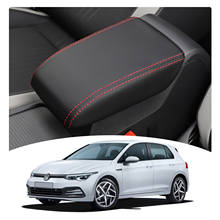 LFOTPP Car Armrest Box Cover For Golf MK8 2020 Vehicle Central Control Container Storage Box Pad Auto Interior Accessories 2024 - buy cheap