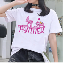 LINNA Ladies Street White T-shirt Fashion Cartoon Cute Leopard Print T-shirt Harajuku Casual Summer Short Sleeve T-shirt 2024 - buy cheap