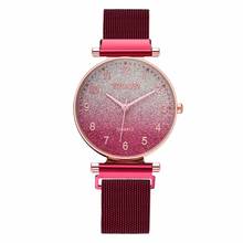 Luxury Fashion Magnetic Starry Sky Watch Women Quartz Wristwatch Female Clock Women's Watch reloj mujer relogio feminino 2024 - compre barato