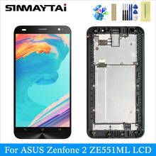 ZE551ML ЖК-дисплей для ASUS ZenFone 2 ZE551ML Z00AD ЖК-дисплей дигитайзер сенсорный экран Запасные части черный ЖК 2 ZE551ML Z00AD ЖК-дисплей 2024 - купить недорого