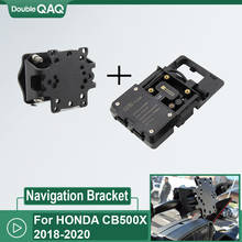 Motorcycle Accessories front windshield GPS navigation mobile phone fixing bracket For HONDA CB500X CB 500X CB500 X 2018 2019 20 2024 - buy cheap