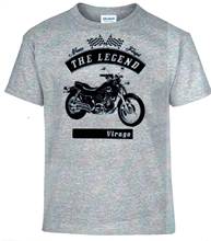 T-Shirt Yam Virago Bike Motorrad Motorcycle Brand Summer Style Men O-Neck Short-Sleeved Slim Fit Printed Tops Tee 2024 - buy cheap