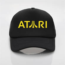 fashion net cap Atari printing baseball cap Men women Summer Trend Cap New Youth Joker sun hat Beach Visor hat 2024 - buy cheap