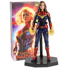 Crazy Toys-figura del capitán Marvel, Carol Danvers, modelo coleccionable a escala 1/6, juguete 2024 - compra barato
