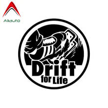 Aliauto Personalized Car Sticker Drift for Life Auto Decoration Fashion Vinyl Decal Cover Scratches Sunscreen,12cm*12cm 2024 - buy cheap