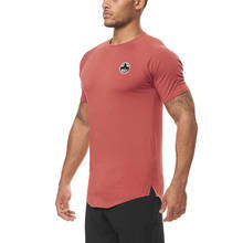 Camiseta de secado rápido para hombre, camisa de manga corta transpirable, 4 colores, cuello redondo, verano, gran oferta 2024 - compra barato