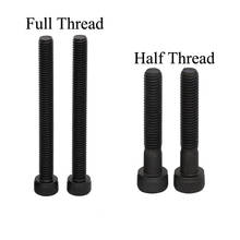 M5 M5*80/90/100 M5x80/90/100 12.9 Grade Black Carbon Steel Full Thread DIN912 Cap Cup Allen Head Bolt Hex Hexagon Socket Screw 2024 - buy cheap