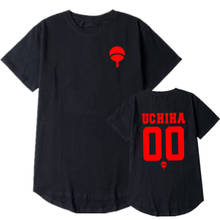 Camiseta de Anime Harajuku para hombres y mujeres, camisa de manga corta con estampado de logotipo del Clan Hatake, Uchiha Uzumaki, multicolor, de verano 2024 - compra barato