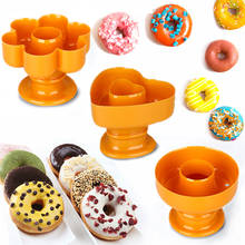 4 type DIY Tool Doughnut Donut Maker Cutter Mold Desserts Sweet Food Bakery Baking Cookie Cake Mould Kitchen Dessert Tool 2024 - buy cheap