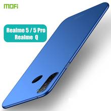 Realme Q Case MOFi Hard Luxury Protection Cover For OPPO Realme 5 Realme5 Pro Case Cover 2024 - buy cheap