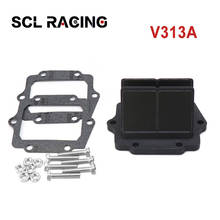 Válvula de caña de admisión de fibra de carbono para motocicleta, accesorio SCL Racing para KAWASAKI KDX200 KDX220 Ninja KRR KRZ150/ZX150 VForce3 V313A 2024 - compra barato