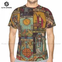 Tarot T Shirt Cute Polyester Basic T-Shirt Short Sleeve Print Tee Shirt Plus size Male 2024 - buy cheap