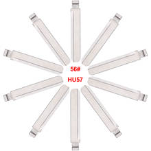 Keyecu 10 Pieces 56#, HU57 KEYDIY Universal Remotes Flip Key Blade for Volvo,for BYD F3 2024 - buy cheap